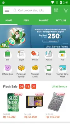 Tokopedia android App screenshot 0