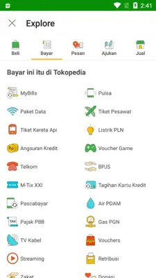 Tokopedia android App screenshot 2